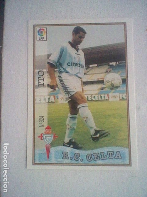 Coleccionismo deportivo: ITO 324 CELTA FUTBOL MC LIGA 97 98 1997 TRADING CARD FICHAS LIGA