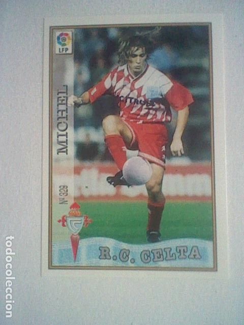 Coleccionismo deportivo: MICHEL 329 CELTA FUTBOL MC LIGA 97 98 1997 TRADING CARD FICHAS LIGA