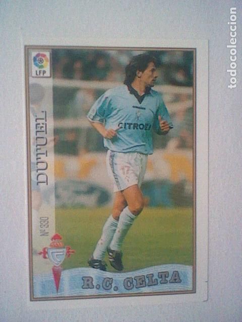 Coleccionismo deportivo: DUTUEL 330 CELTA FUTBOL MC LIGA 97 98 1997 TRADING CARD FICHAS LIGA