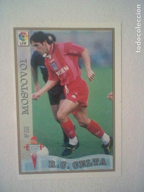 Coleccionismo deportivo: MOSTOVOI 333 CELTA FUTBOL MC LIGA 97 98 1997 TRADING CARD FICHAS LIGA