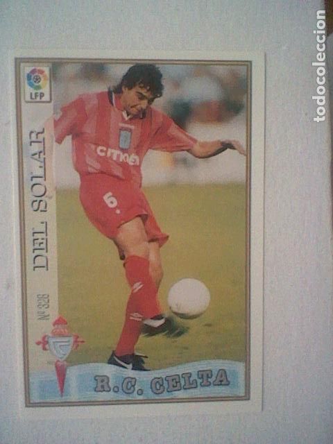 Coleccionismo deportivo: DEL SOLAR 328 CELTA FUTBOL MC LIGA 97 98 1997 TRADING CARD FICHAS LIGA