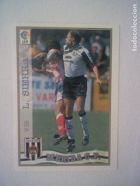 Coleccionismo deportivo: L SIERRA 366 MERIDA FUTBOL MC LIGA 97 98 1997 TRADING CARD FICHAS LIGA