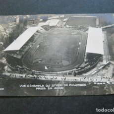Coleccionismo deportivo: CAMPO DE FUTBOL-ESTADIO DE COLOMBES-FRANCIA-POSTAL FOTOGRAFICA ANTIGUA-(71.169). Lote 207027815
