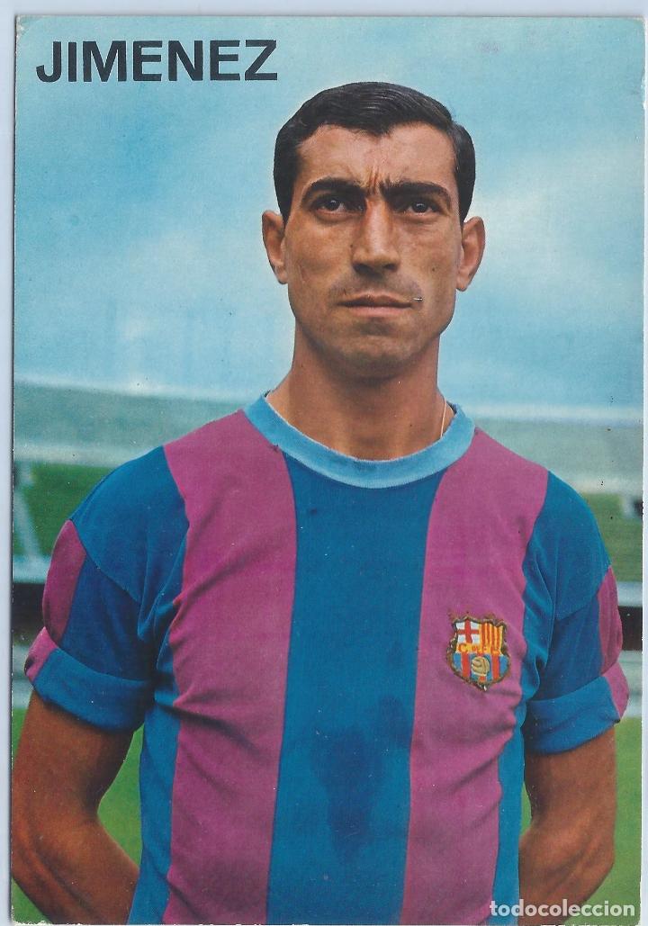 Coleccionismo deportivo: Jim&eacute;nez - Barcelona - Foto Segui - Foto 1