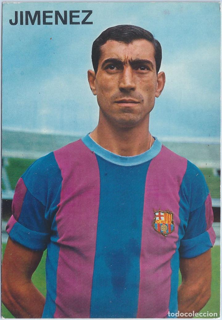 Coleccionismo deportivo: Jim&eacute;nez - Barcelona - Foto Segui - Foto 1