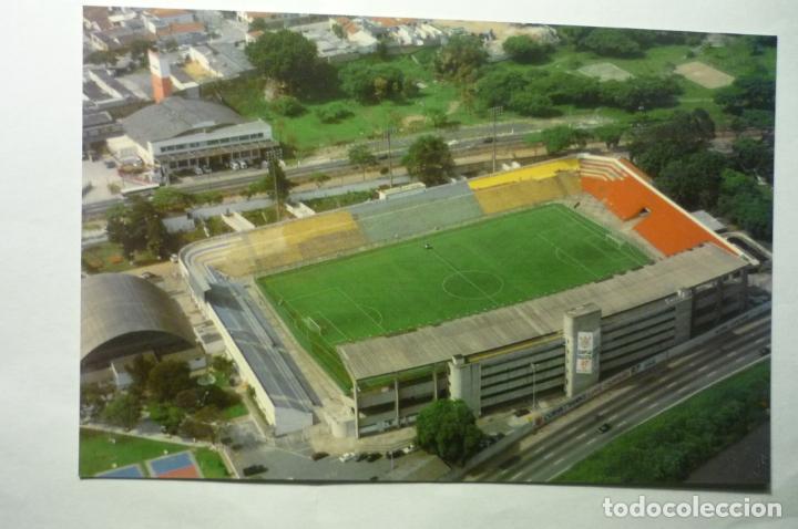 Collectionnisme sportif: postal brasil - sao paulo estadio alfredo shurig -edic.limitada