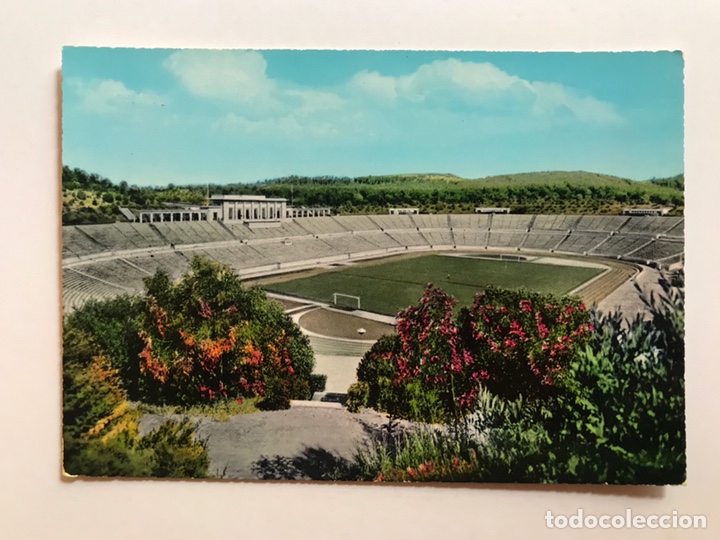 Collectionnisme sportif: F&Uacute;TBOL PORTUGAL, Postal Estadio Naci&oacute;nal de Lisboa (h.1960?) S/C