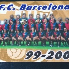 Coleccionismo deportivo: POSTAL OFICIAL FC.BARCELONA. 99/2000.. Lote 210273300