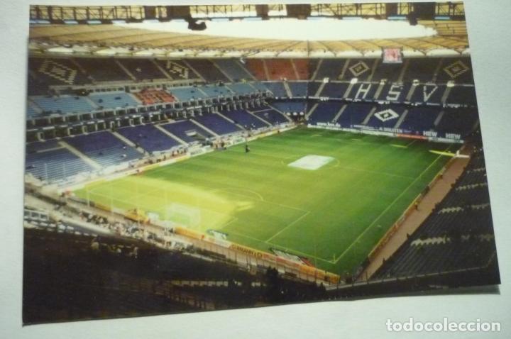 Colecionismo desportivo: postal futbol alemania.-hamburgo estadio aol arena --edic.limitada