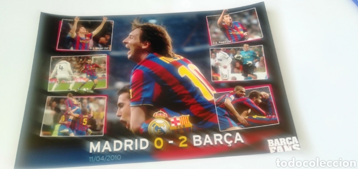 Coleccionismo deportivo: Foto del Barcelona con Messi - Foto 1
