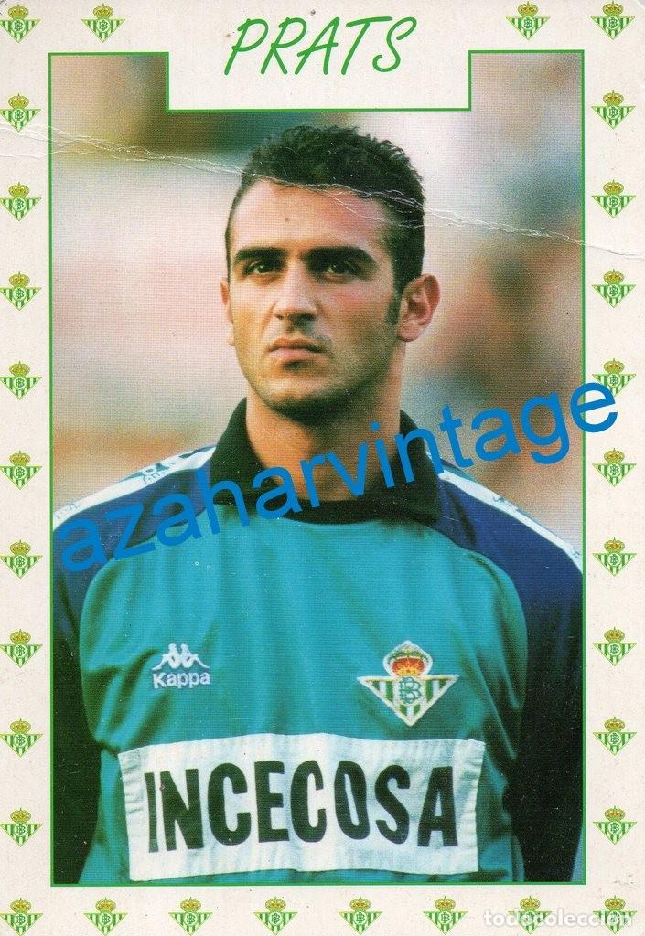 Coleccionismo deportivo: POSTAL DE PRATS, REAL BETIS - Foto 1