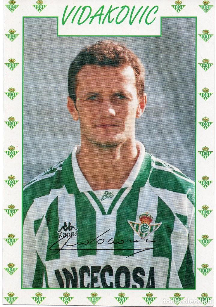 Coleccionismo deportivo: POSTAL DE VIDAKOVIC, REAL BETIS
