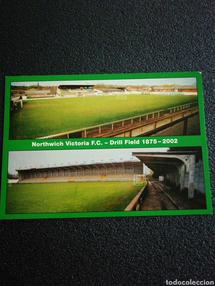 Sports collectibles: Postal ESTADIO DRILL FIELD - NORTHWICH (Inglaterra