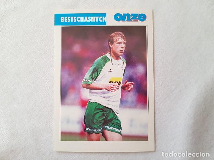 Collezionismo sportivo: POSTAL BESTCHASTNICH - Werder Bremen, Racing de Santander, RUSIA (FICHA ONZE MONDIAL)