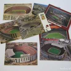 Coleccionismo deportivo: FC BARCELONA-LOTE DE 8 POSTALES DEL ESTADIO CAMP NOU-CAMPO FUTBOL-VER FOTOS-(74.230). Lote 219330673