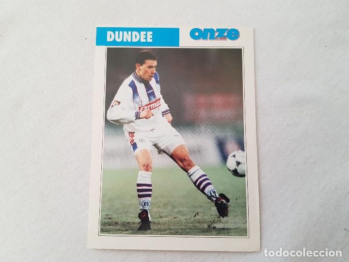 Sports collectibles: POSTAL DUNDEE - KARLSRUHER (FICHA ONZE MONDIAL)