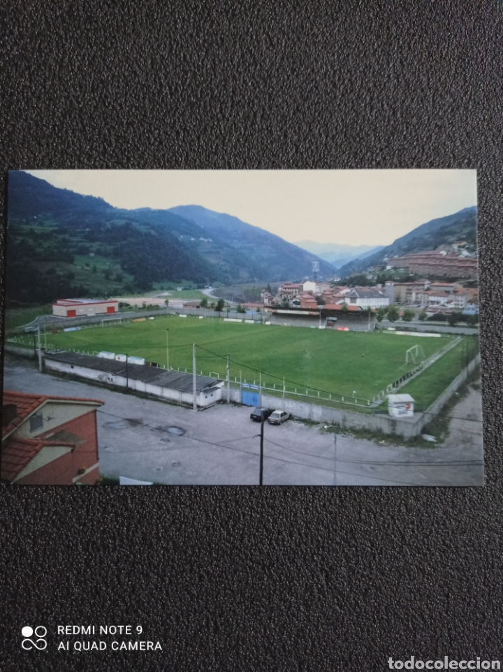 Sports collectibles: Postal CAMPO LOPEZ DORIGA - MOREDA (Asturias)