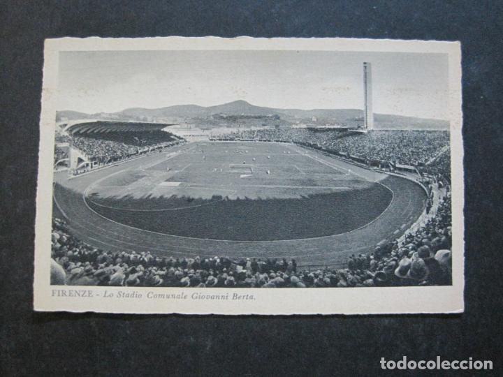 Collectionnisme sportif: FIRENTE-CAMPO-ESTADIO DE FUTBOL-POSTAL ANTIGUA-VER FOTOS-(75.393)