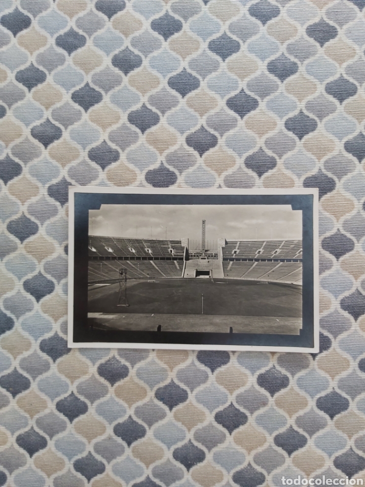 Collectionnisme sportif: Postal del Estadio Ol&iacute;mpico de Berl&iacute;n Alemania