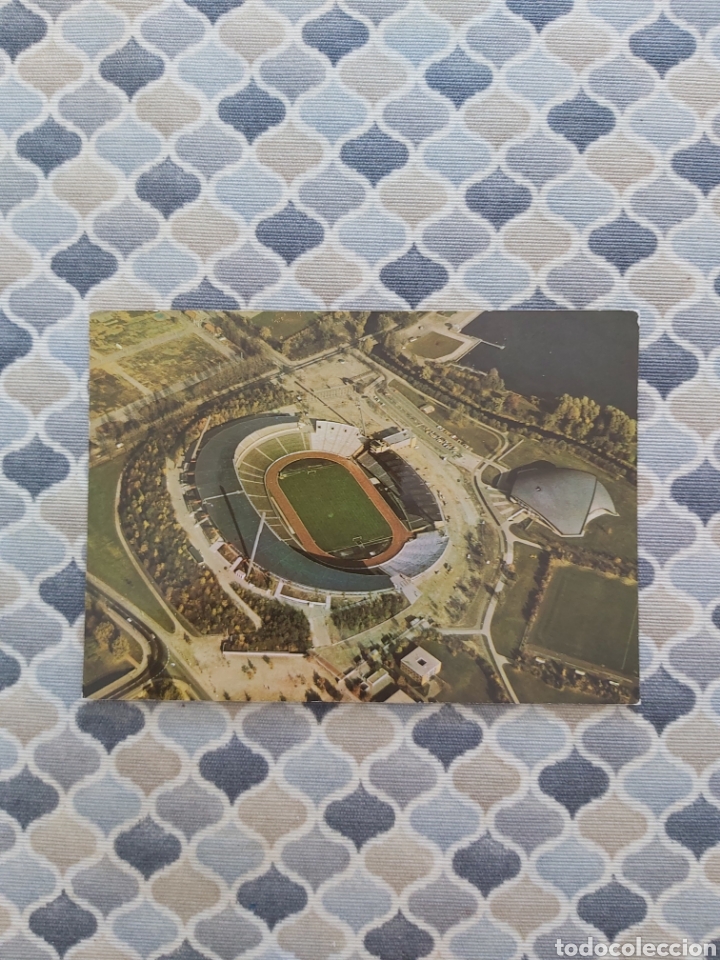 Collectionnisme sportif: Postales de estadios de f&uacute;tbol Estadio de Hannover Alemania