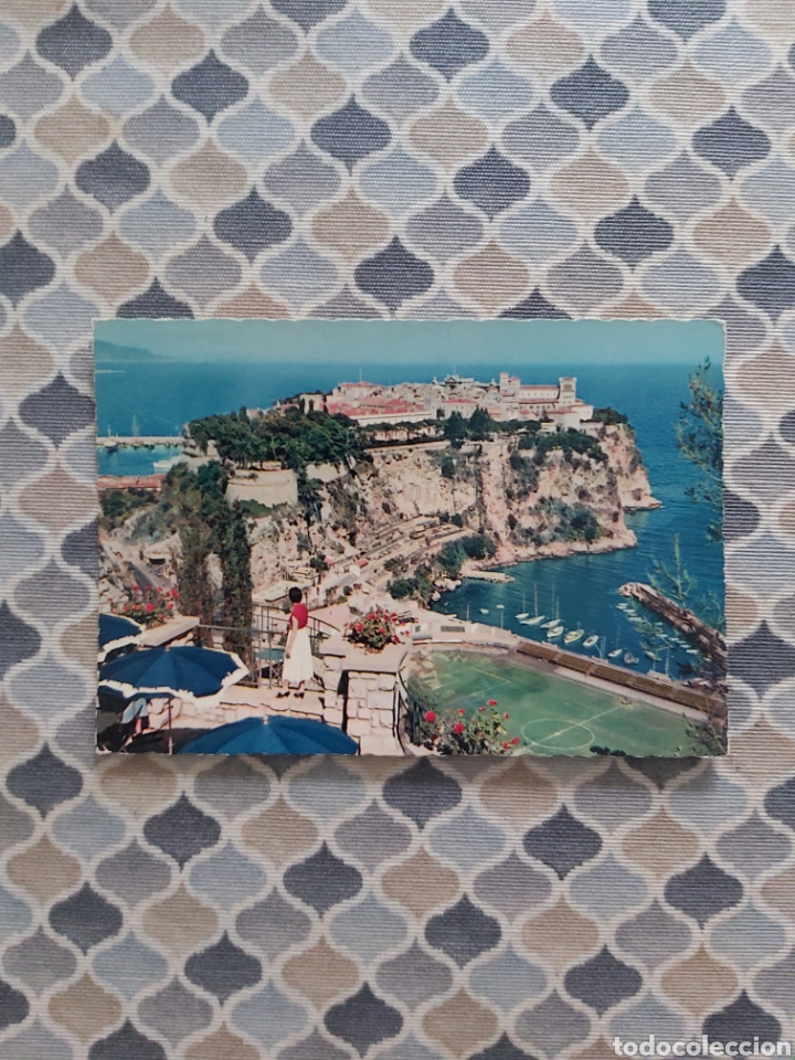 Sports collectibles: Postales de estadios Estadio de M&oacute;naco Principado de M&oacute;naco Francia