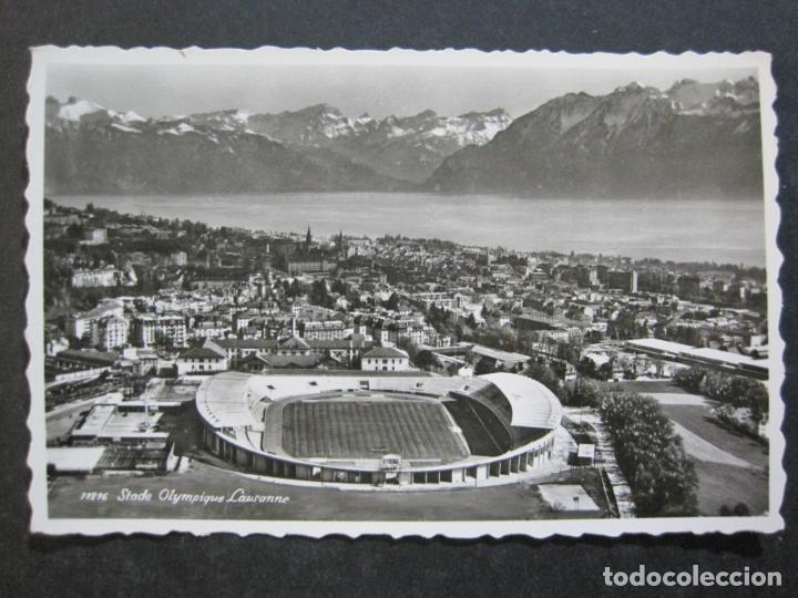 Sports collectibles: LAUSSANE-STADE OLYMPIQUE-ESTADIO-CAMPO DE FUTBOL-POSTAL ANTIGUA-VER FOTOS-(75.909)