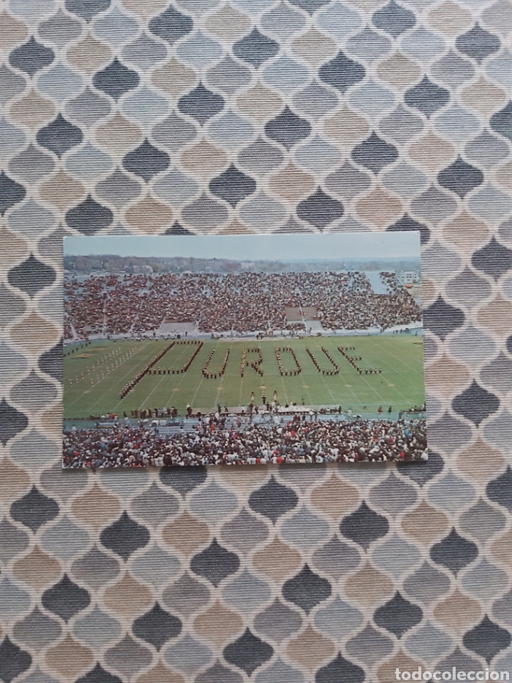 Collectionnisme sportif: Postales de estadios de f&uacute;tbol Estadio de Purdue Estados Unidos