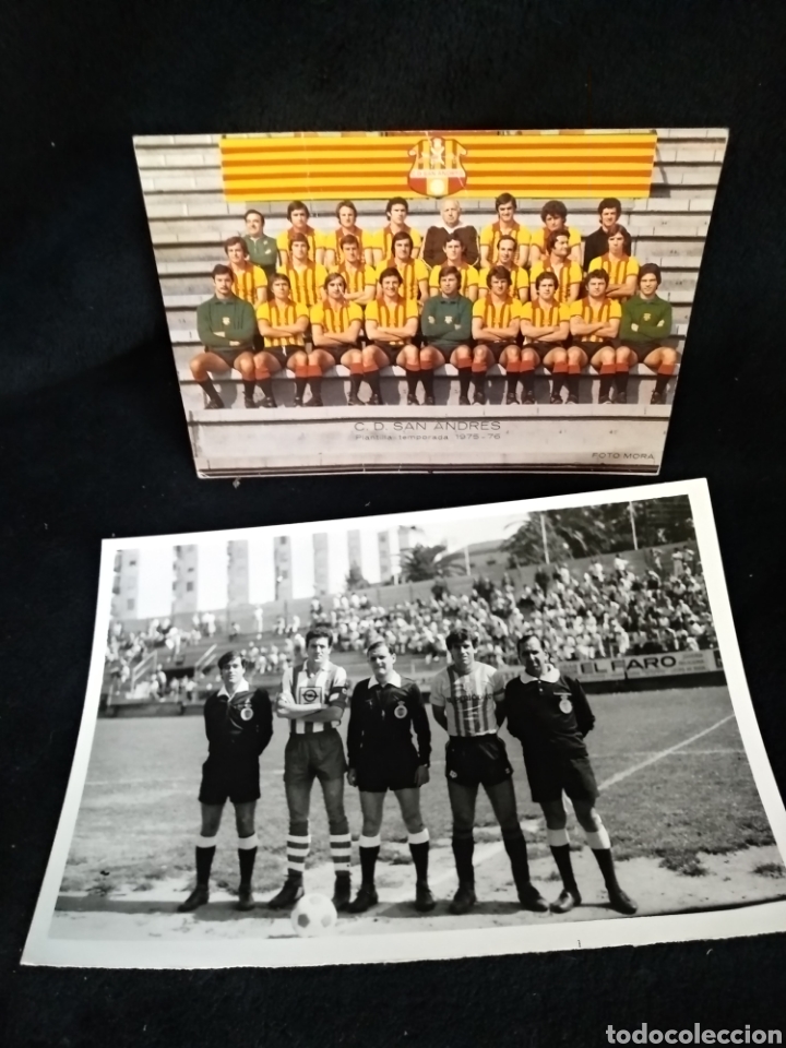 Collectionnisme sportif: Postal y Fotograf&iacute;a C.D San Andr&eacute;s. 1975-76 y 1983