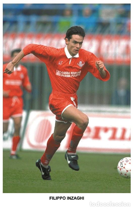 Collectionnisme sportif: FILIPPO INZAGHI - Legends of football series 2010 PHOTO postcard - Size 9x14 cm.