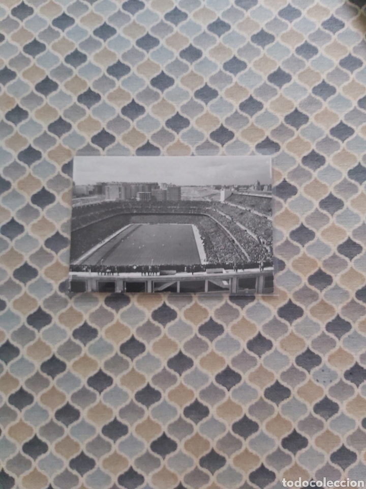 Sports collectibles: Tarjetas postales en blanco y negro Estadio Santiago Bernab&eacute;u