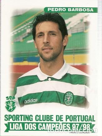 Sports collectibles: Portugal ** & Sporting Club de Portugal, Pedro Barbosa, Liga de Campeones 1997-1998 (68782)