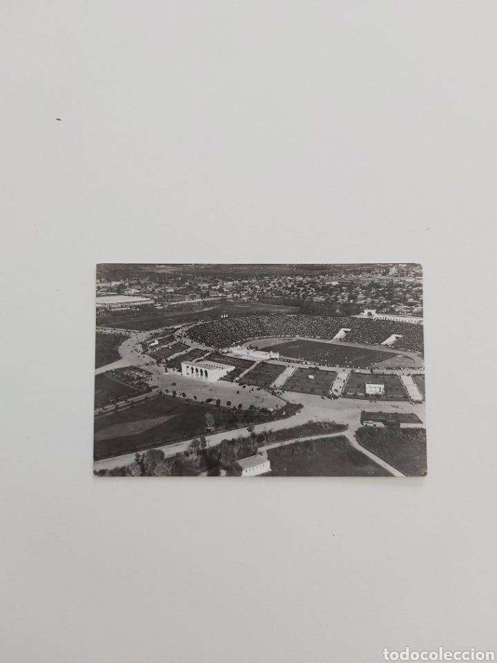 Sports collectibles: Postales en blanco y negro Estadio de f&uacute;tbol Bucarest Ruman&iacute;a