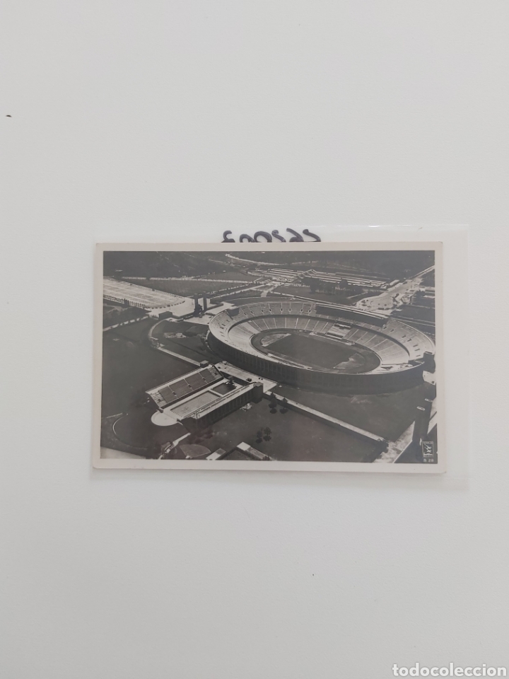 Sports collectibles: Postales en blanco y negro Estadio Ol&iacute;mpico de Berl&iacute;n Alemania