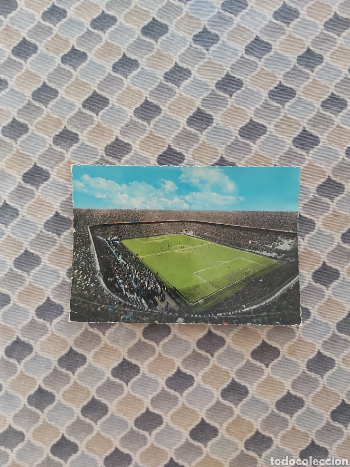 Colecionismo desportivo: Postales en color Estadio Giuseppe Meazza Mil&aacute;n Italia