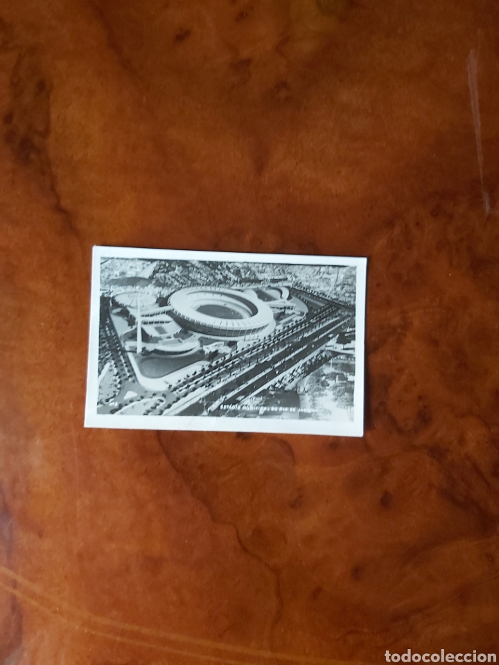 Colecionismo desportivo: Postales en blanco y negro Estadio de Maracan&atilde; R&iacute;o de Janeiro Brasil