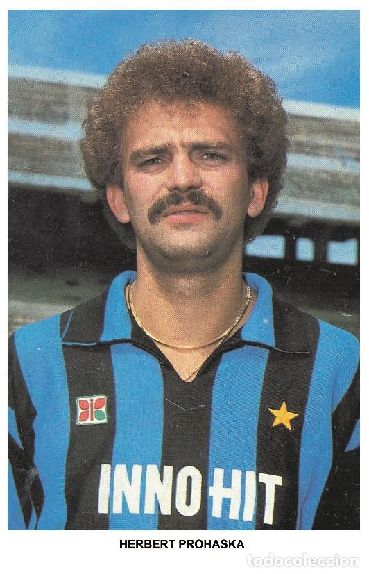 Colecionismo desportivo: HERBERT PROHASKA - Legends of football series 2010 PHOTO POSTCARD - Size 9x14 cm.