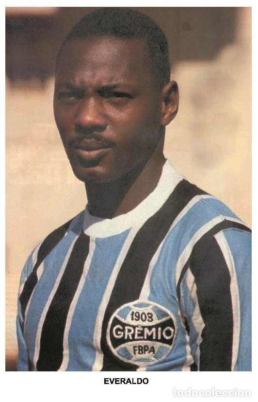 Colecionismo desportivo: EVERALDO - Legends of football series 2010 PHOTO POSTCARD - Size 9x14 cm.