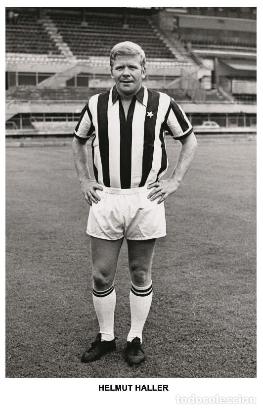 Colecionismo desportivo: HELMUT HALLER - Legends of football series 2010 PHOTO postcard - Size 9x14 cm.