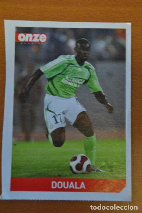 Sammelleidenschaft Sport: Ficha de la revista ONZE de Douala con AS Saint Etienne - goly