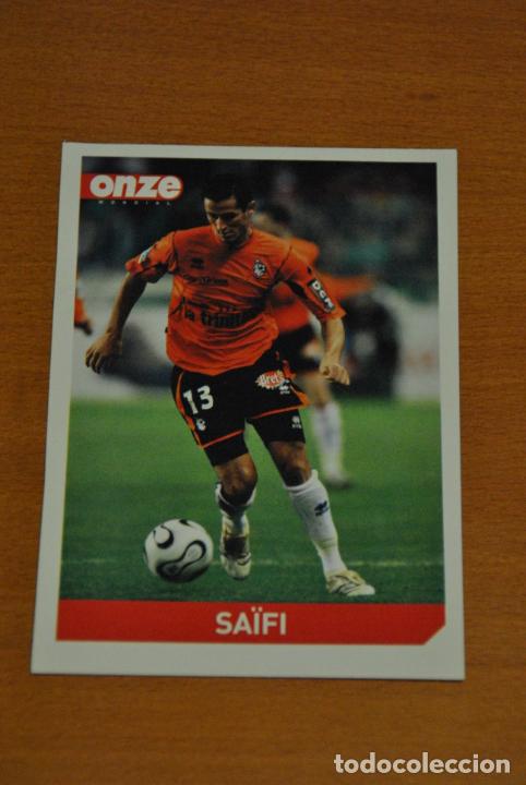 Sammelleidenschaft Sport: Ficha de la revista ONZE de Saifi con Lorient - goly