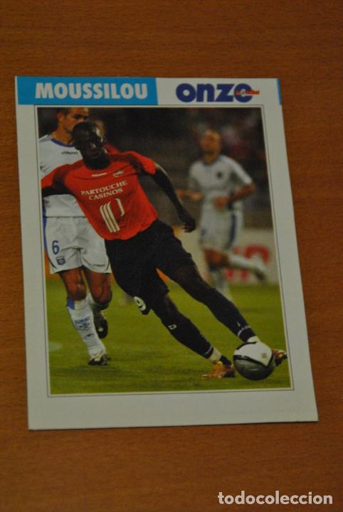 Sammelleidenschaft Sport: Ficha de la revista ONZE de Moussilou con Lille - goly