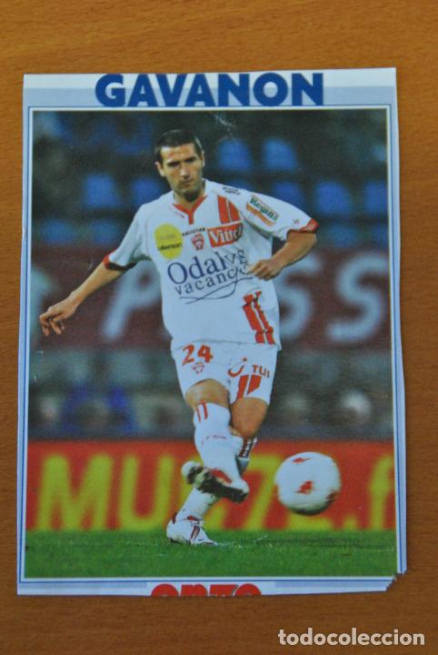 Sports collectibles: Ficha de la revista ONZE de Gavanon con Nancy - goly