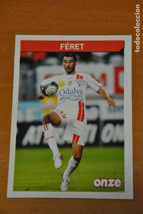 Sports collectibles: Ficha de la revista ONZE de Feret con Nancy - goly