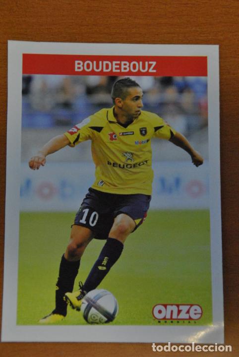 Sammelleidenschaft Sport: Ficha de la revista ONZE de Boudebouz con Sochaux - goly