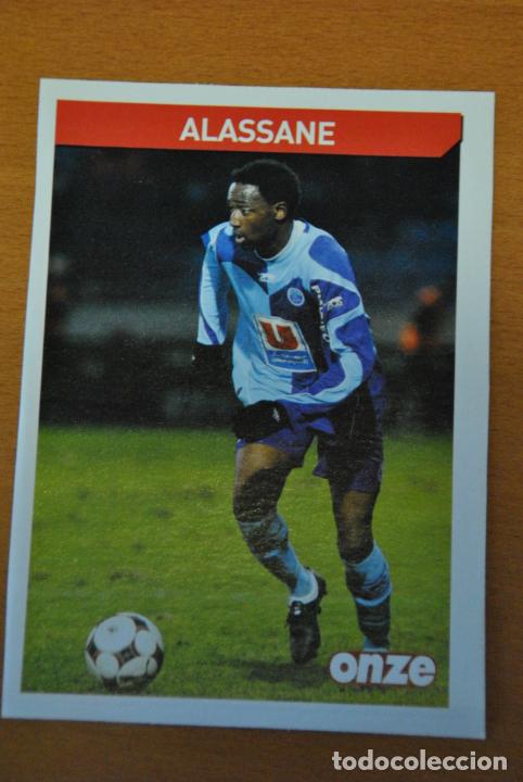 Sammelleidenschaft Sport: Ficha de la revista ONZE de Alassane con Havre - goly