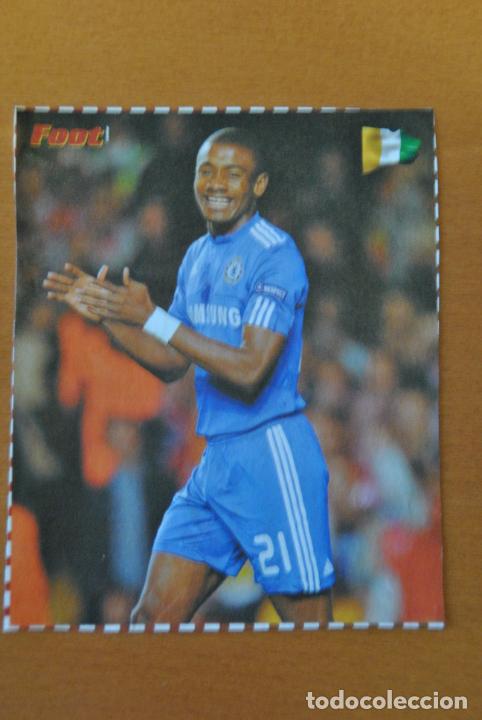 Collectionnisme sportif: Ficha de la revista FOOT de Kalou con Chelsea - goly