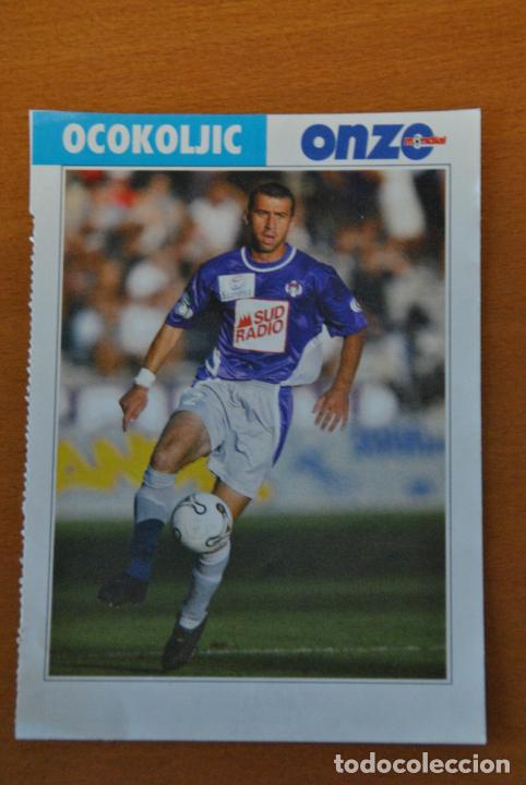 Coleccionismo deportivo: Ficha de la revista ONZE de Ocokoljic con Toulouse - goly
