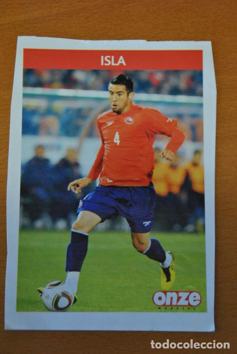 Coleccionismo deportivo: Ficha de la revista ONZE de Isla con Chile - goly - Foto 1