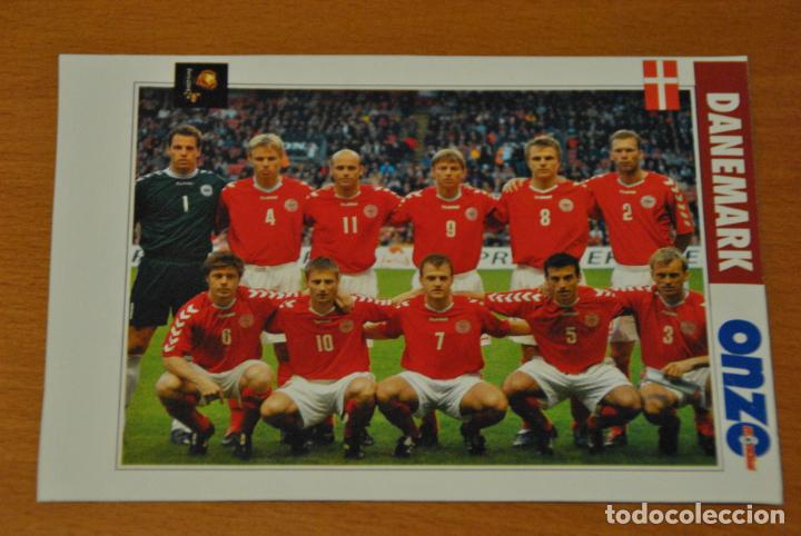 Collezionismo sportivo: Ficha revista ONZE de la seleccion de Dinamarca de Eurocopa 2004 - Euro 2004 - goly