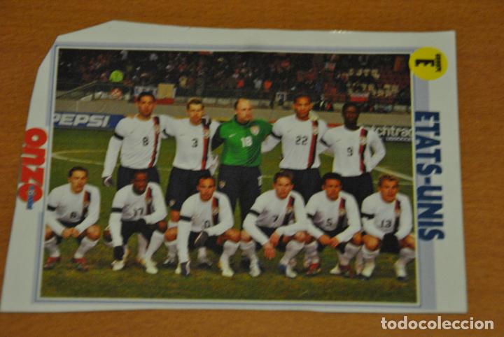 Collezionismo sportivo: Ficha revista ONZE de la seleccion de Estados Unidos de Mundial 2006 - goly